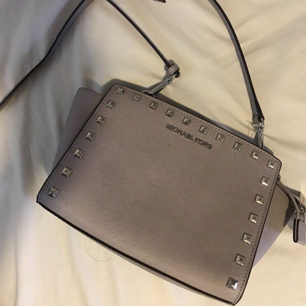 Lightly Studded Crossbody